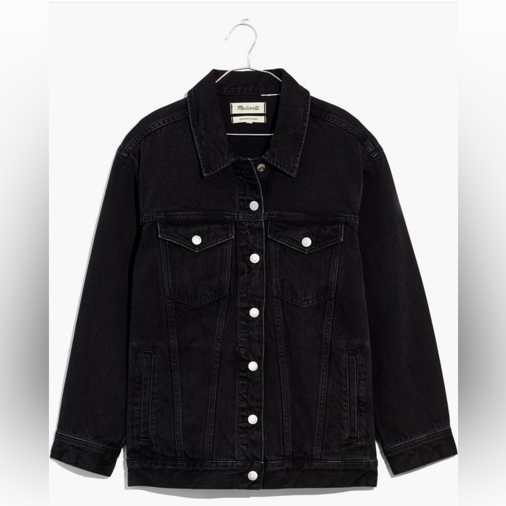 Madewell The Oversize Trucker Jean Jacket
